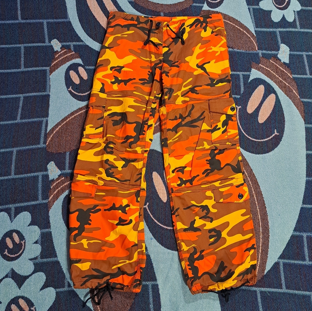 🌈ROTHCO CAMO CARGO PANTS-M